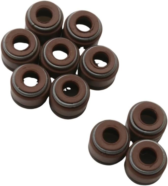 10pc HD125 Valve Oil Seal Compatible with Sym HD150 HD200 HD 2 200i Jet 14 50 125 150 200 Joymax 125i 250i 300i 3012209-H6B-900