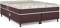 Cama Box + Colchão Castor King Class One Face Híbrido 193x203x52cm