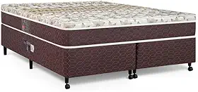 Cama Box + Colchão Castor King Class One Face Híbrido 193x203x52cm