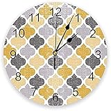 GARANTIE DE SATISFACTION COMPLÈTE ! Si vous n'êtes pas satisfait de cette horloge pour une raison quelconque, contactez-nous dans les 3 mois pour un remboursement complet ou un remplacement. Il existe également une garantie de qualité de 365 jours contre les pièces défectueuses.