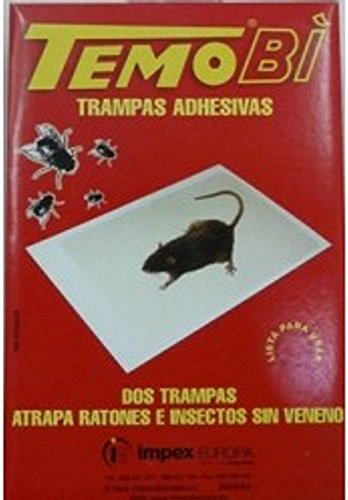 Trampa Adhesiva para ratones e insectos Temobi