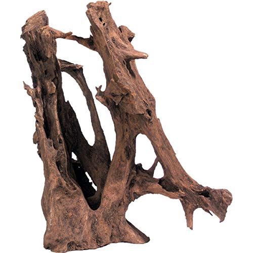 Flamingo Décoration Naturelle Mangrove - Racine de Mangrove Brune - M | 20-38CM