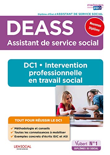 Télécharger DEASS - DC1 Intervention professionnelle en travail social - Diplôme d'État Assistant de service s Gratuit