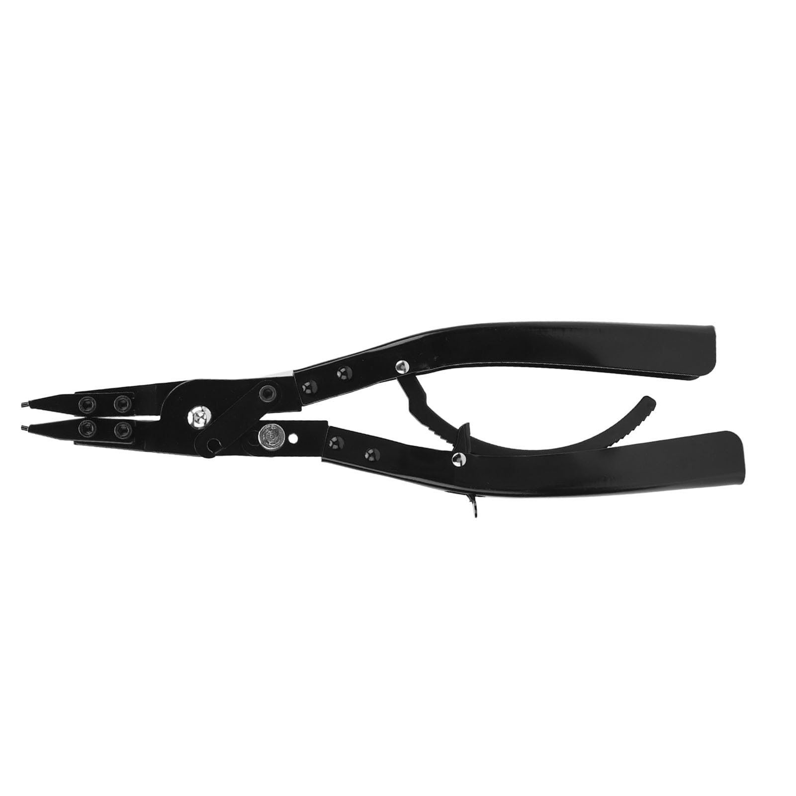 Set di Pinze per Anelli Elastici da 16 Pollici con Punte da 180° e 90° per la Riparazione di Veicoli - Strumento Versatile la Rimozione degli Anelli Elastici