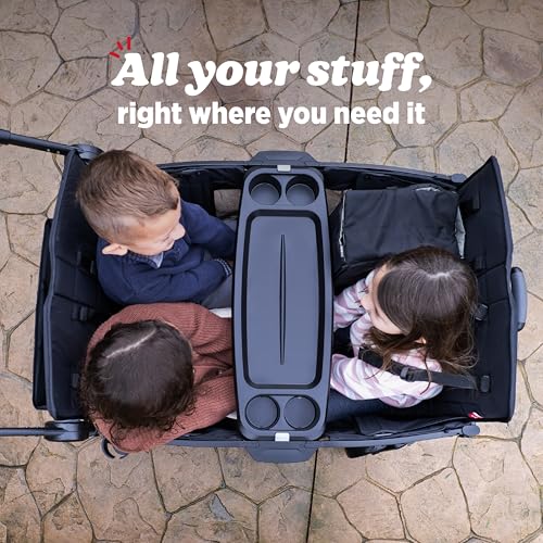 Image of Radio Flyer Voya 2.0 XT 4-Seat Stroller Wagon, For Kids 6+ Months, Compact