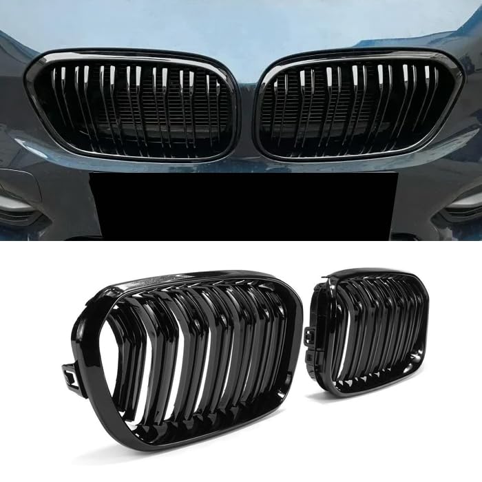 Amazon | BMW適合品 1シリーズ F20 後期用 LCI フロントグリル ダブル