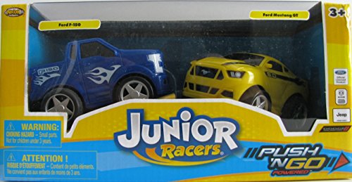 NKOK Junior Racers City Racers Push n Go - Ford F-150 & Ford Mustang GT