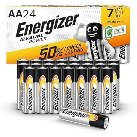 Piles AA Energizer Alkaline Power Cover