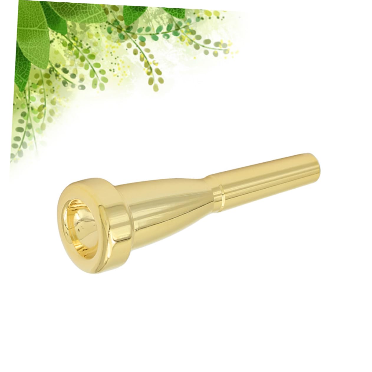 ifundom French Horn Trumpet Mouthpiece Replacement Plated Horn for Musical Instrument (5c)