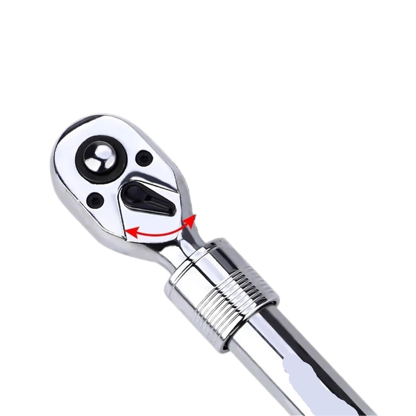 Llave Carraca Juego extensible de llave trinquete con toma for cabezal flexible for reparación automóviles, herramienta manual inglesa 72 dientes, 1/4 ", 3/8", 1/2"(Multifunctional 3in1)