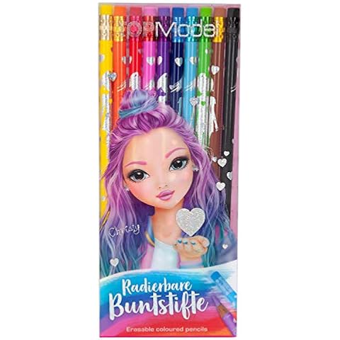 Depesche 1595 TOPModel Erasable Colouring Pencils Cover
