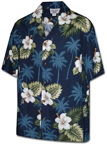 Hibiscus Island Boy Hawaiian Aloha Shirts