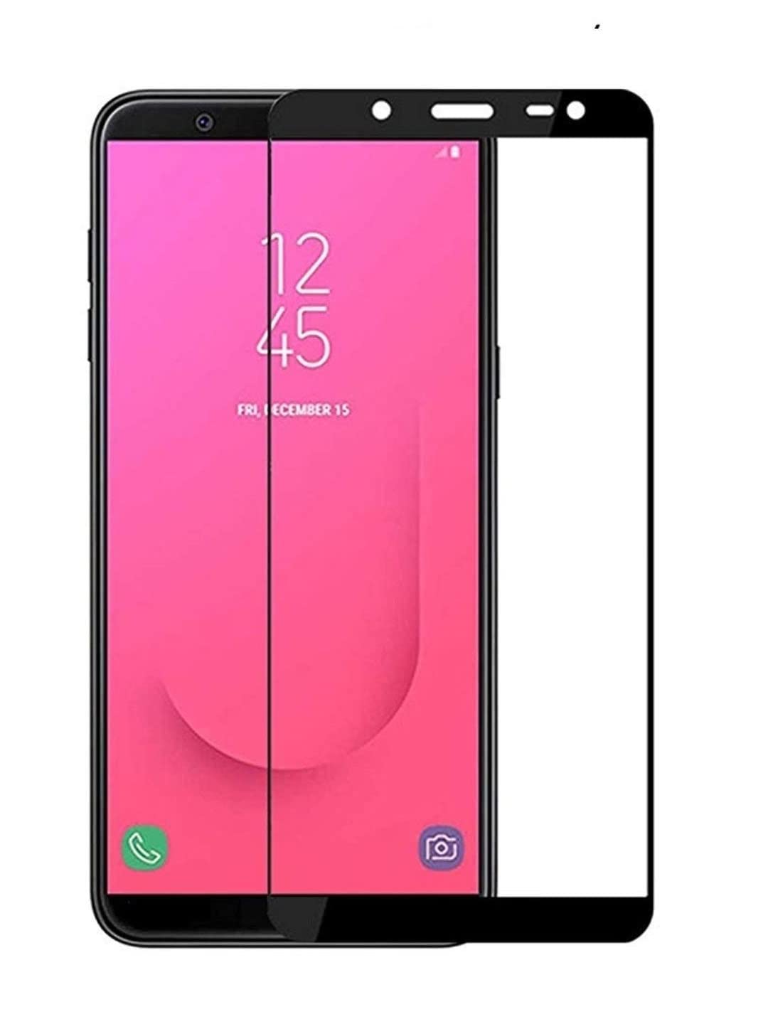 AA19 Premium Edge to Edge - Full Glue 5D 9H Hardness, Full Body Protection Tempered Glass Screen Protection for Samsung Galaxy J8 (2018) - Black (B07HYBR86N) Amazon Price History, Amazon Price Tracker