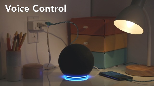 Image of Geeni Switch + Charge Smart Wi-Fi Plug, 2 USB, Energy Saving, App Control