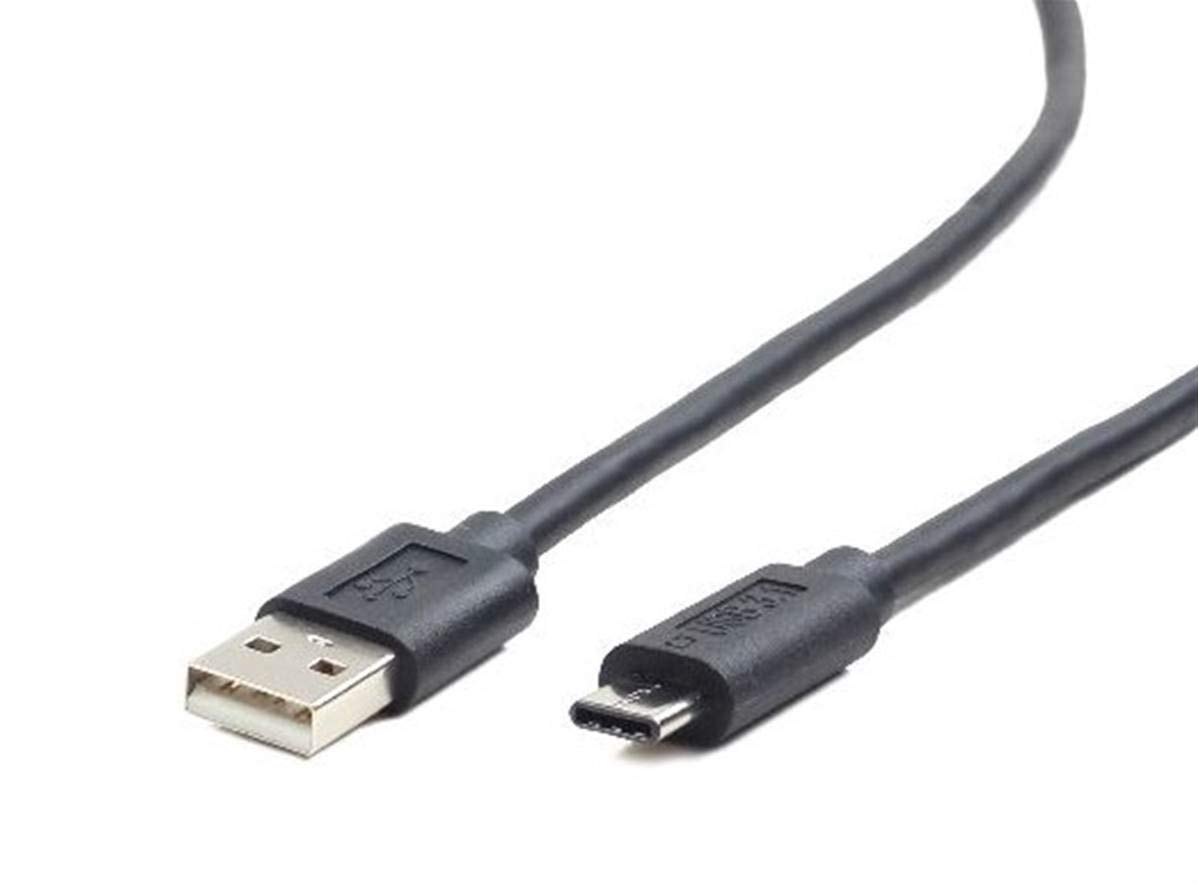 Gembird USB 2.0 cable to type-C (AM/CM), 1m, black