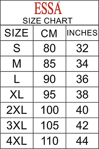 Image of ESSA Trend Men's Trunks with Pocket | Pack of 5 | 100% Super Combed Cotton, Mid Waist | Inner Elastic Waistband | Breathable Underwear, Innerwear | Solid (Multicolor)