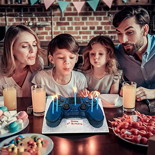 MEZHEN Silikonformen Gamepad Backform Game Controller Kuchenform Silikon Form 3D Kuchenbackform Mousse Videospiel Motivbackformen Gelee Dessert Seifenform Geburtstag
