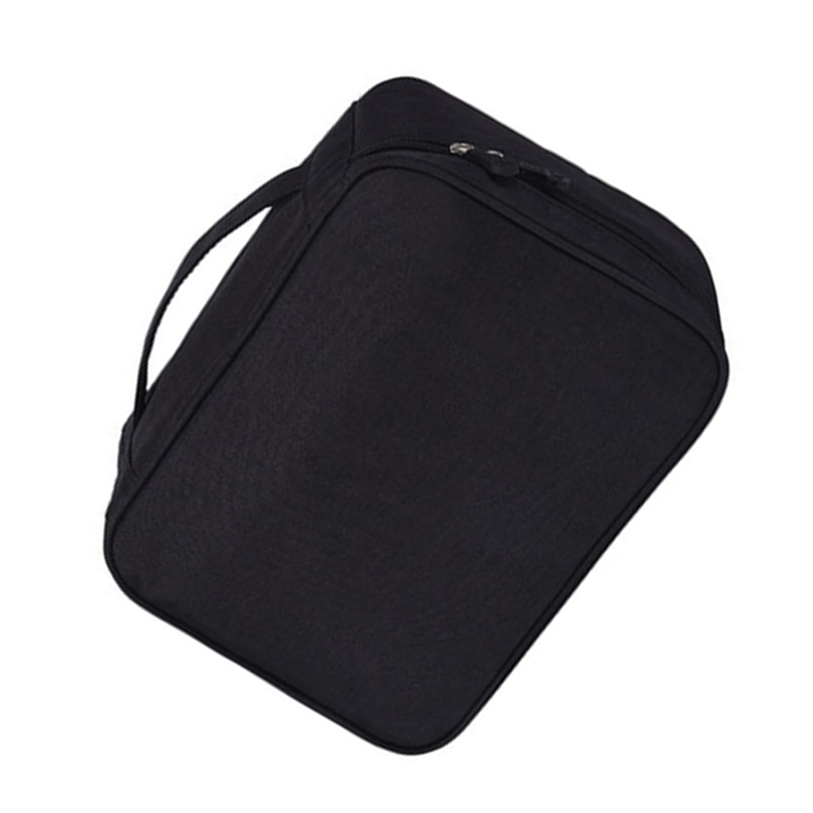 Ejoyous Borsa da Viaggio Organizer per Elettronica, Custodia per Cavi in ​​tessuto Cationico 9,6 X 7,1 X 4 Pollici con Divisori Regolabili Cinghie Elastiche Superficiali Impermeabili per Viaggi
