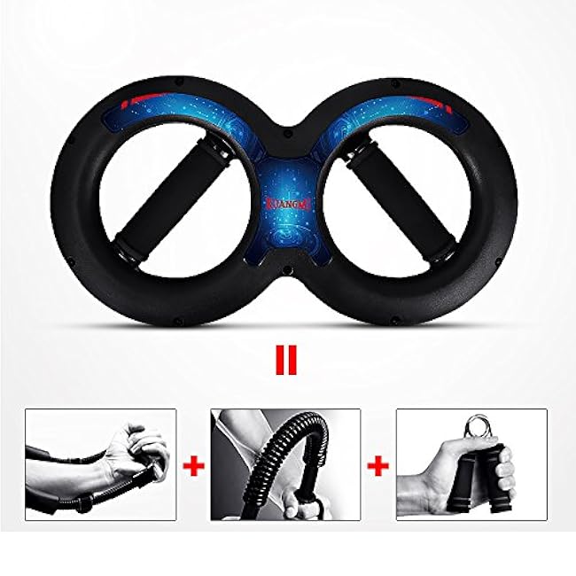 Kuangmi Multifunctional Hand and Forearm Trainer Gripper Exerciser Strengtheners