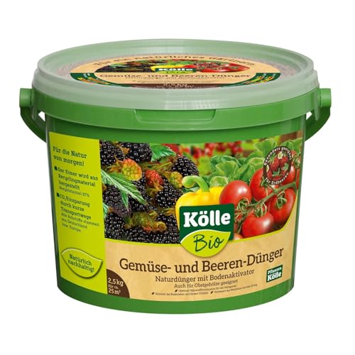 Kölle Bio Gemüse- und Beerendünger, 2,5 kg Eimer