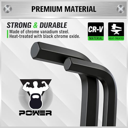 SWANLAKE 32-Piece Hex Key Allen Wrench Set