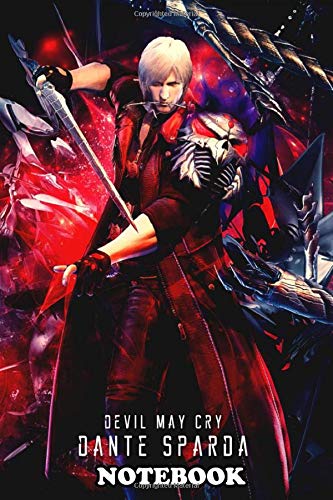 Notebook: Devil May Cry Dante , Journal for Writing, College Ruled Size 6" x 9", 110 Pages