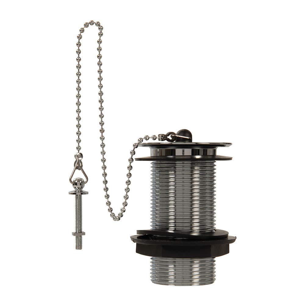 Basin Waste Chain Poly Plug Unslotted