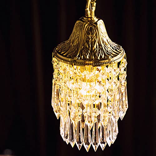 Suspension en cristal de luxe et laiton massif style carillon