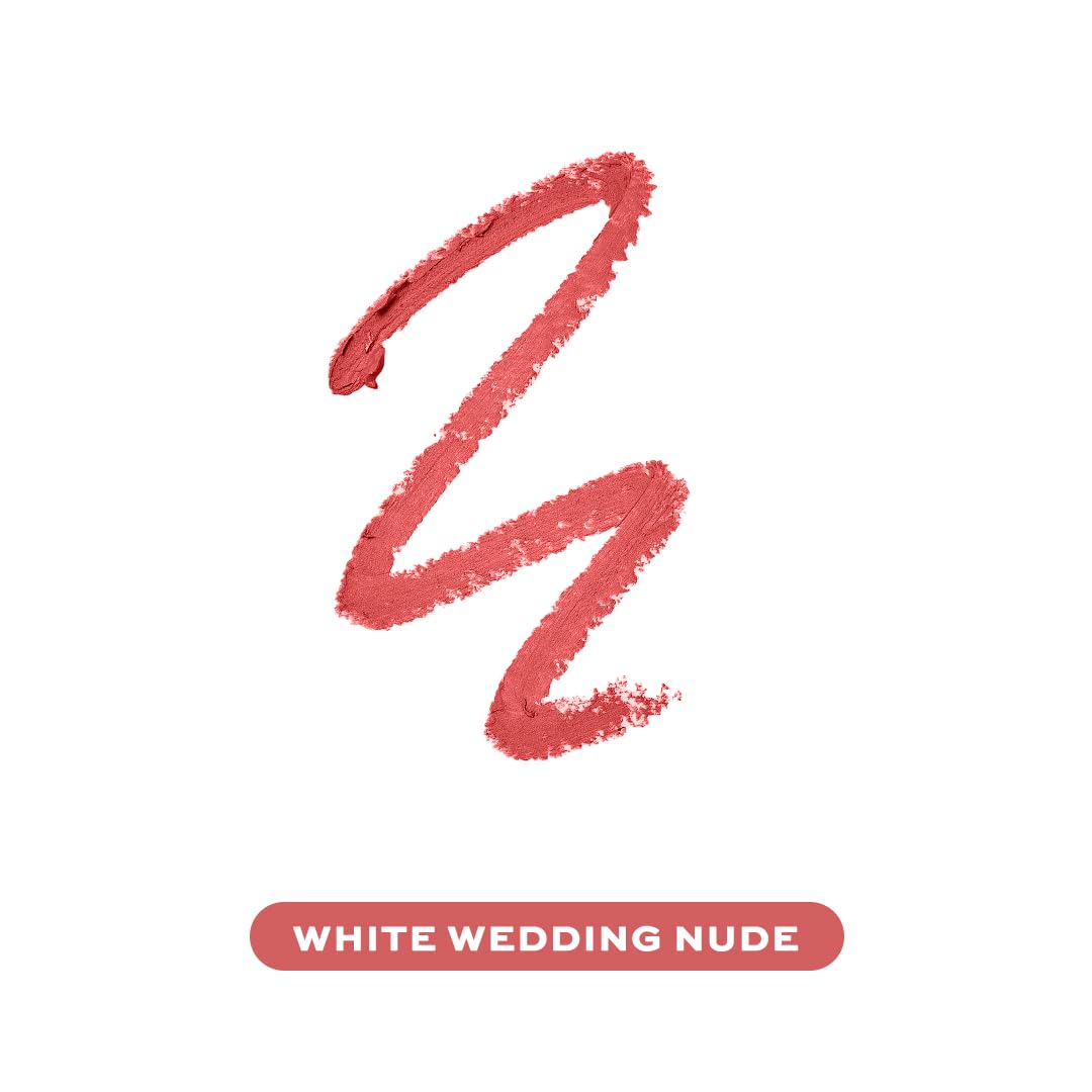 Makeup Revolution White Wedding Nude Lip Liner – Satin Kiss Lip Pencil with Long-Lasting, Smudge-Resistant Formula – Vegan & Cruelty-Free - Image 8 thumbnail