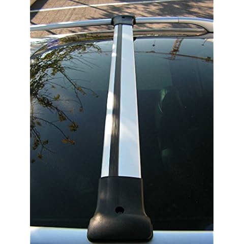 ALVM Parts & Accessories Alu Cross Bar Rail Set To Fit Roof Side Bars To Fit L200 (2015+) Cover