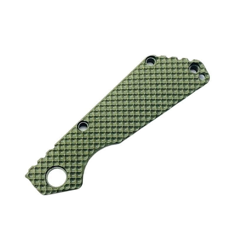Echeson 1 Piece Custom G10 Scales Fits for Strider SNG New Version, CNC Handle Patch DIY Accessory(Green)
