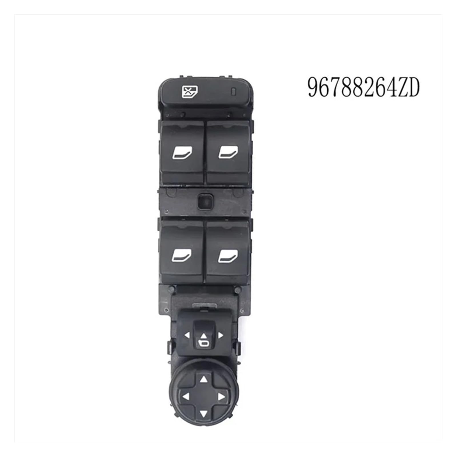 Interruttore di controllo finestrino dell'auto Per 208 308 T9 Per Citroen Per C4 Per Picasso Pulsante Interruttore Alzacristallo Elettrico Anteriore Sinistro
