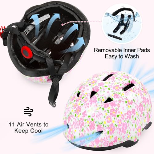 Image of Toddler Bike Helmet, Kids Helmets Baby Infant Bike Helmet for Kids Toddlers Boys Girls Age 1-3 /2-4 /3-5 /5-8 for Biking Scootering Skateboarding