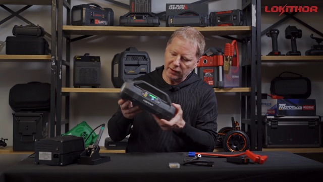 Amazon.com: LOKITHOR JA3000 Jump Starter with Air Compressor