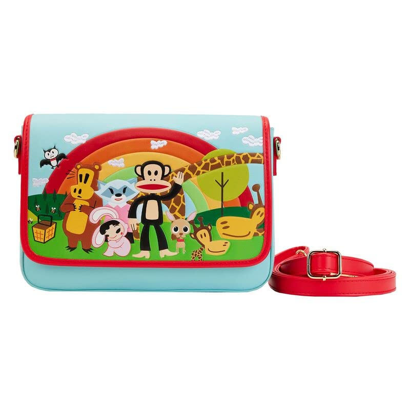 LoungeflyPaul Frank Rainbow Group Crossbody Bag