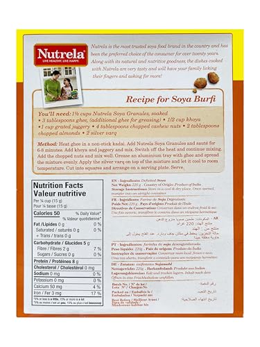 Image of Nutrela Soya Granules 220g / 7.76 oz