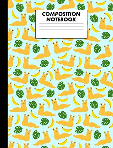 Composition Notebook: Banana Slug College Ruled Lined Comp Book