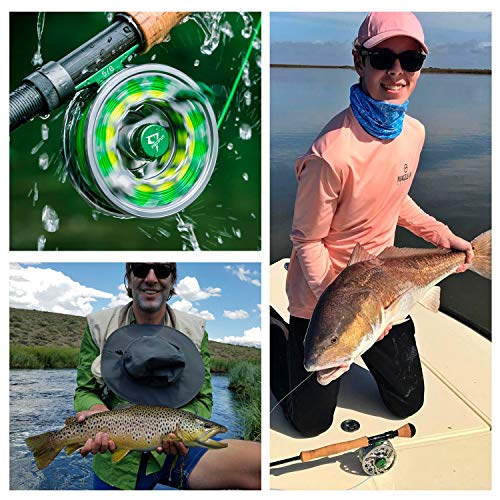 Piscifun Sword Fly Fishing Reel, CNC-Machined Aluminum Alloy Fly Reel, 3/4, 5/6, 7/8, 9/10 Weight, Black, Gunmetal, Space Gray, Pink - Image 6