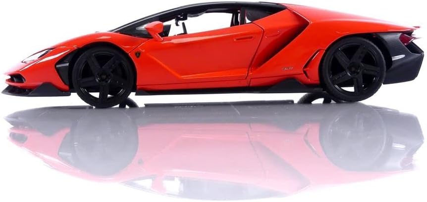 Maisto - 31386OR Miniature Collectible Car, Orange/Black