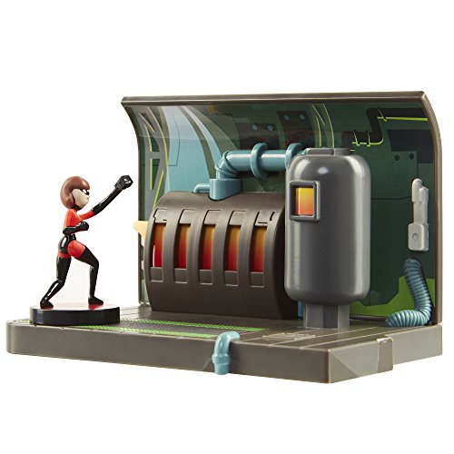 Incredibles 2 74933 Elastigirl - Figura Decorativa (Incluye Accesorios)