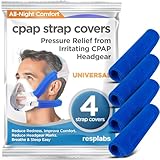 RespLabs CPAP Headgear Strap Covers — Universal Mask Pads | Extremely Comfortable Soft Fleece Cushion [2 Pack]