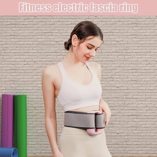 Image of Handheld Percussion Muscle Ring Massager - Deep Tissue Mini Massage Gun with 8-Speed Settings & Strap - Full Body Pain Relief & Relaxation for Men & Women inch