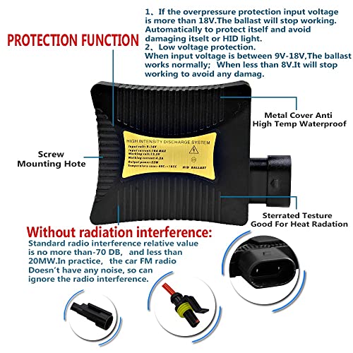 1 Pcs Xenon Ontsteking 12 V Hid Xenon Ballast 55 W Digitale Slim Hid Ballast Ontsteking Elektronische Ballast Voor H1 H3… - Image 7