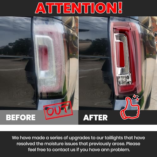 Tail Light Assembly for 2015 2016 2017 2018 2019 2020 GMC Yukon/Yukon XL Passenger Side