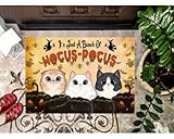 fußmatte innen Halloween – Alles nur Hokuspokus-Fußmatte