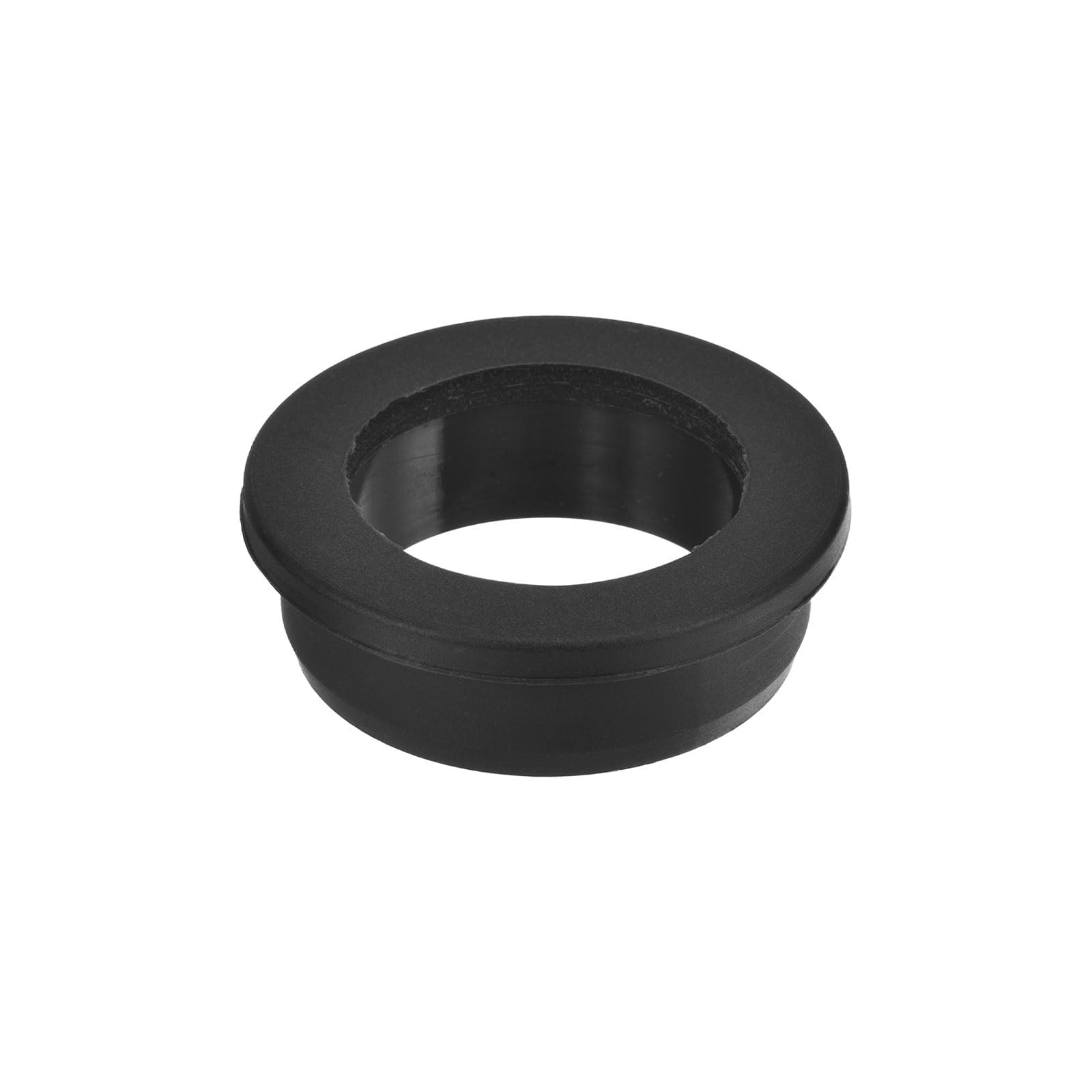 Kravonix 1Pcs Rubber Grommet 42mm Drill Hole, 33mm ID Hole Black Silicone Hole Plug Gasket for Machinery, Automotive and Wiring Applications