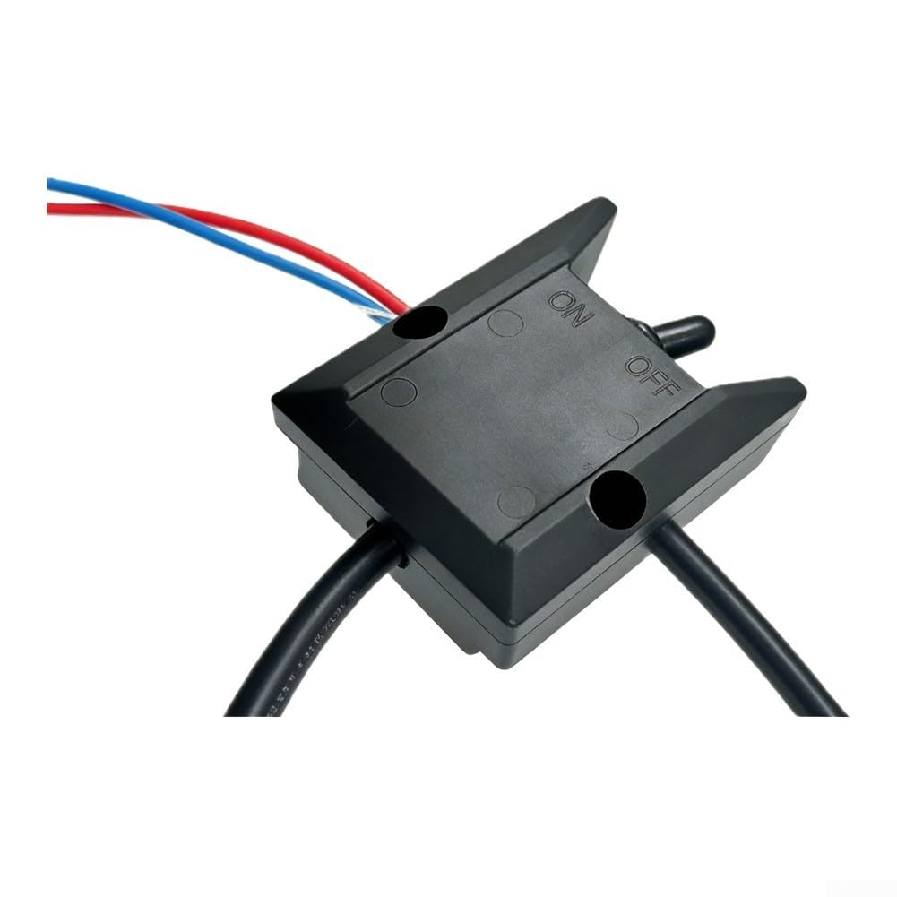 Interruptor basculante 12 V 30 A resistente al agua IP67 premontado