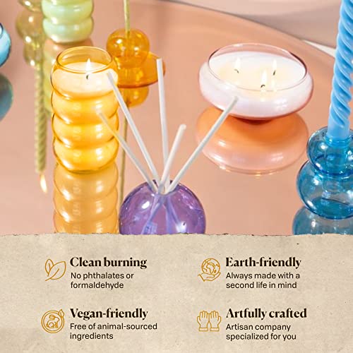 Paddywax Realm Artisan Hand-Poured Scented Candle, 12-Ounce, Yellow - Golden #TOP2