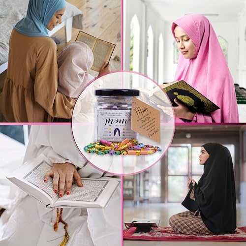 Image of Solmayco Quran Verses Jar for Mom - 92 Inspirational Messages