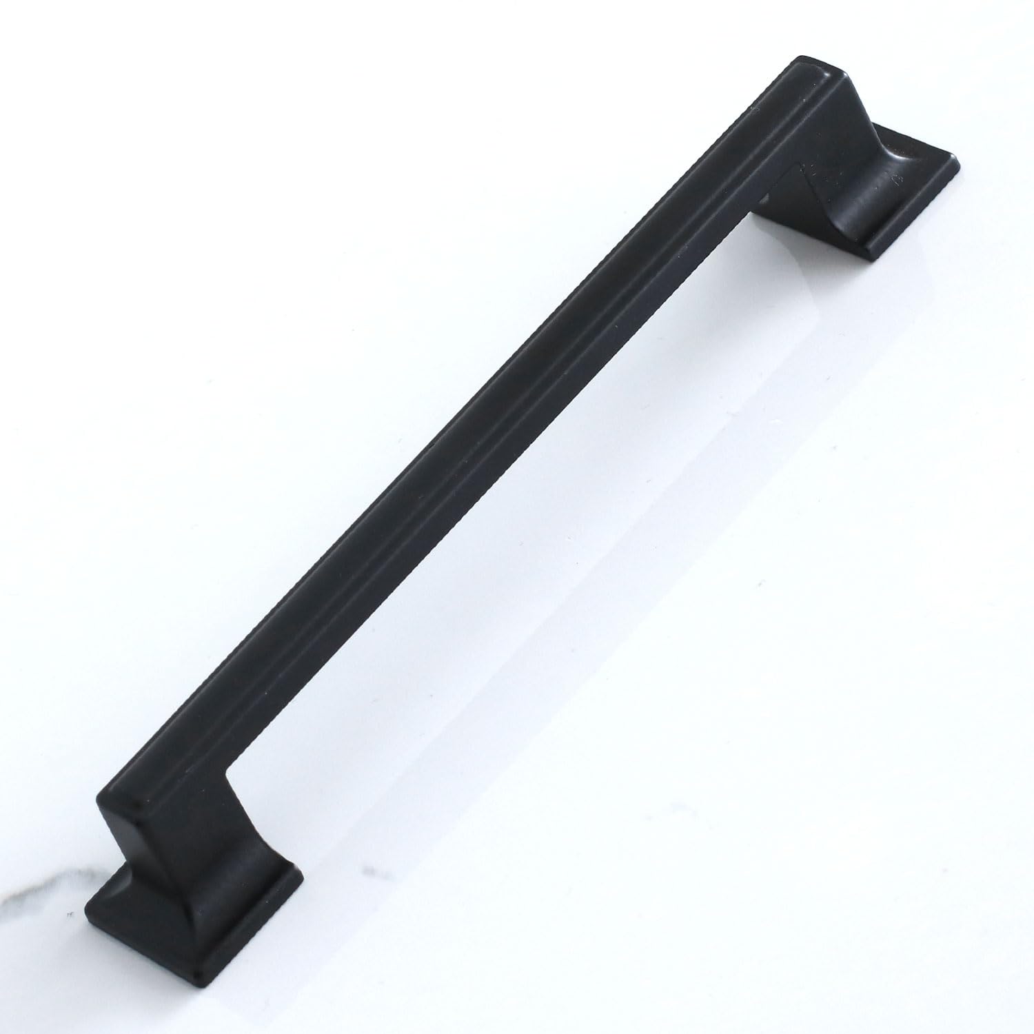Badem10 Gama 128 mm Siyah Kulp Metal Mutfak Mobilya Çekmece Dolabı Dolap Kulpları Kapak Kulbu Kulpu 12.8 cm
